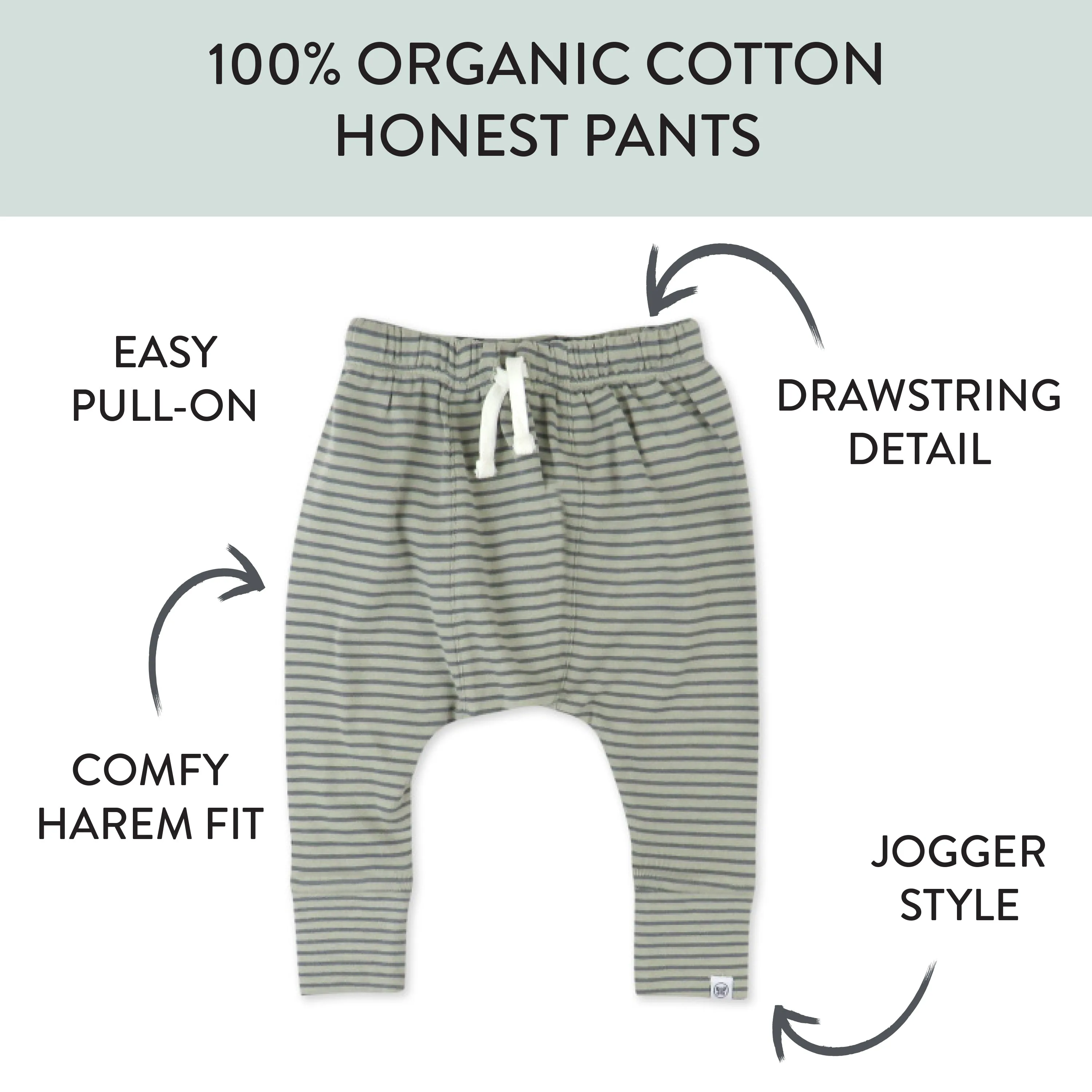 2-Pack Organic Cotton Honest Pants