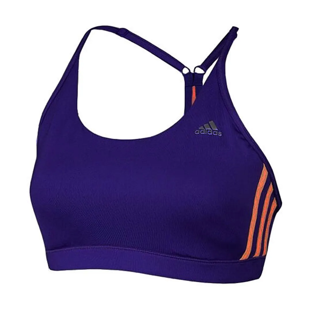 Adidas Light Support Womens Purple Sports Bra