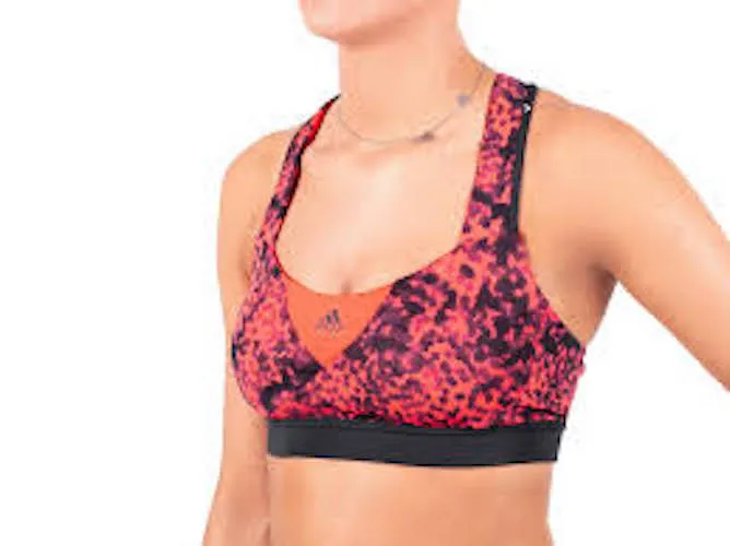 Adidas Supernova Heat Graphic Sports Bra  