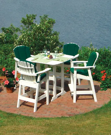 Adirondack Shellback Bar Chair by Seaside Casual