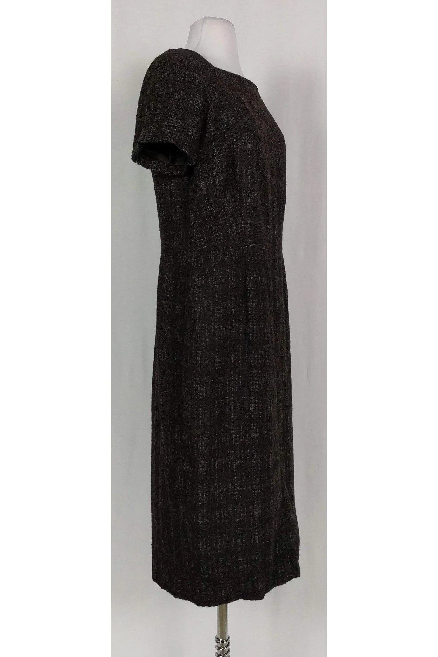 Agnona - Brown Alpaca Dress Sz 12