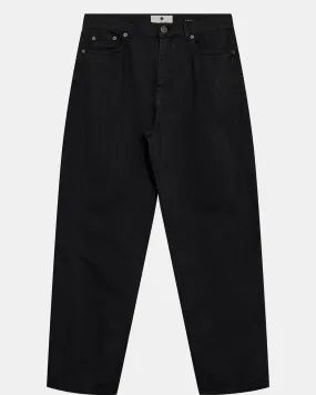 AKJANIC GARMENT DYED PANTS - Caviar