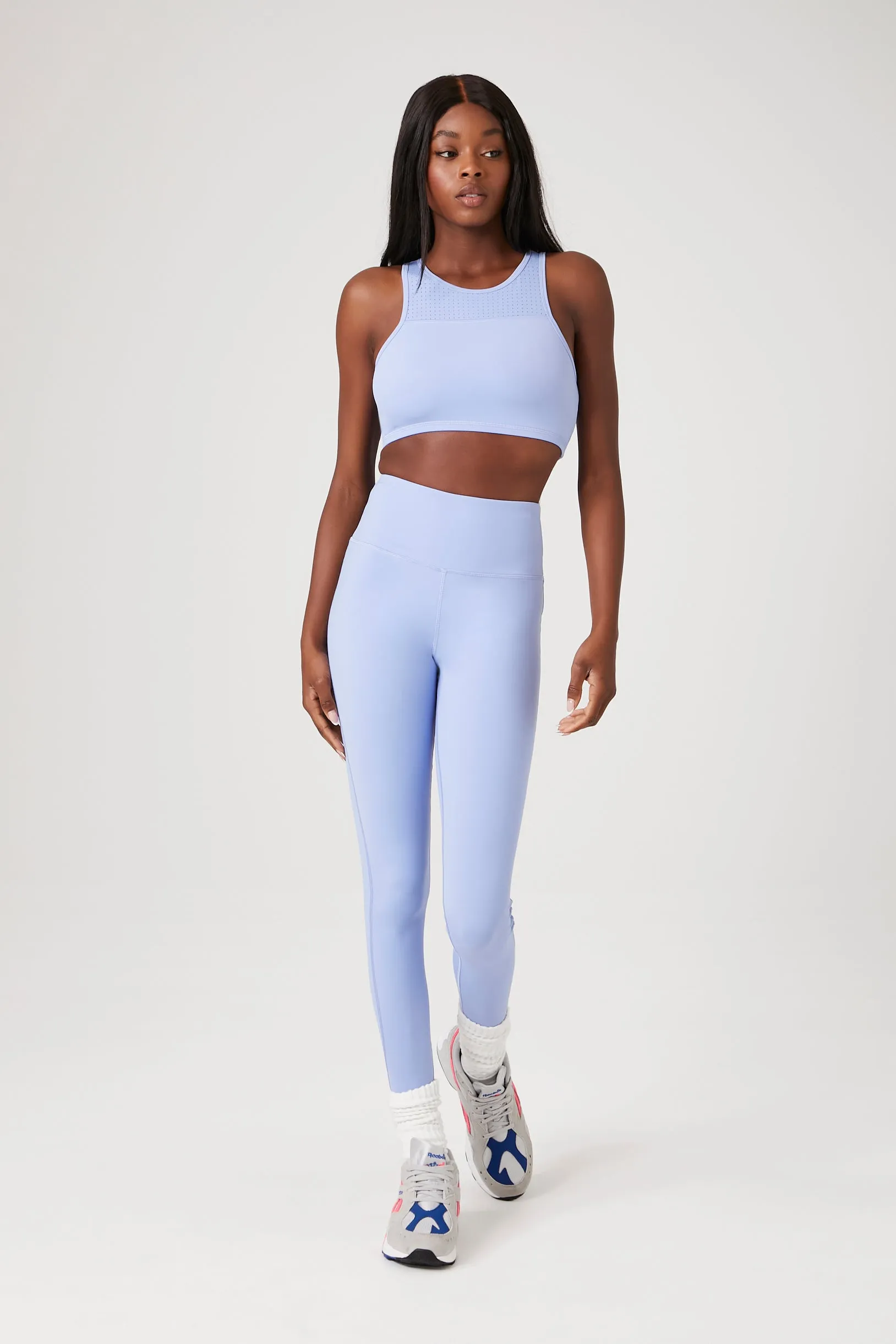 Asymmetrical Dual-Strap Sports Bra