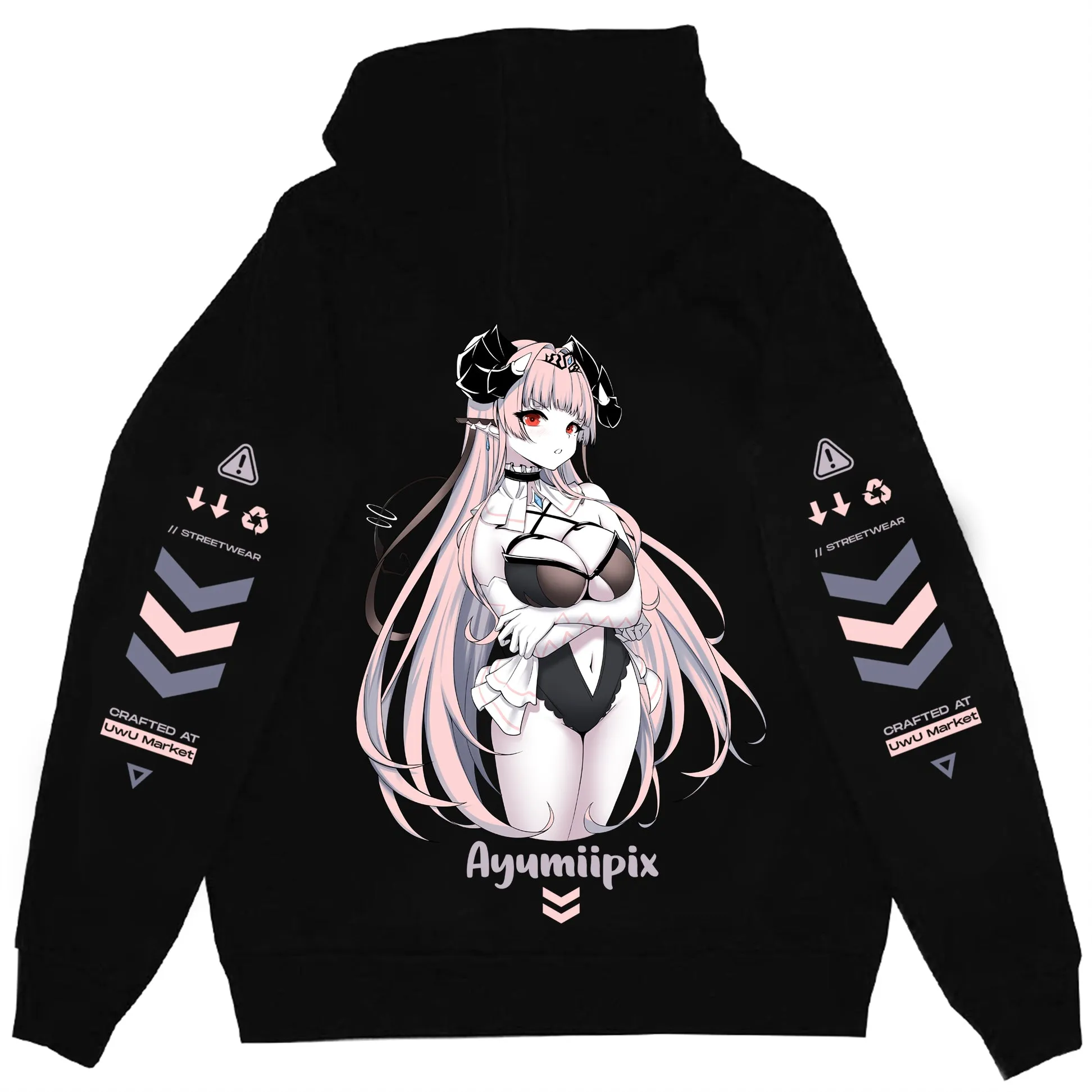 Ayumiipix Fairy Demon Streetwear Hoodie