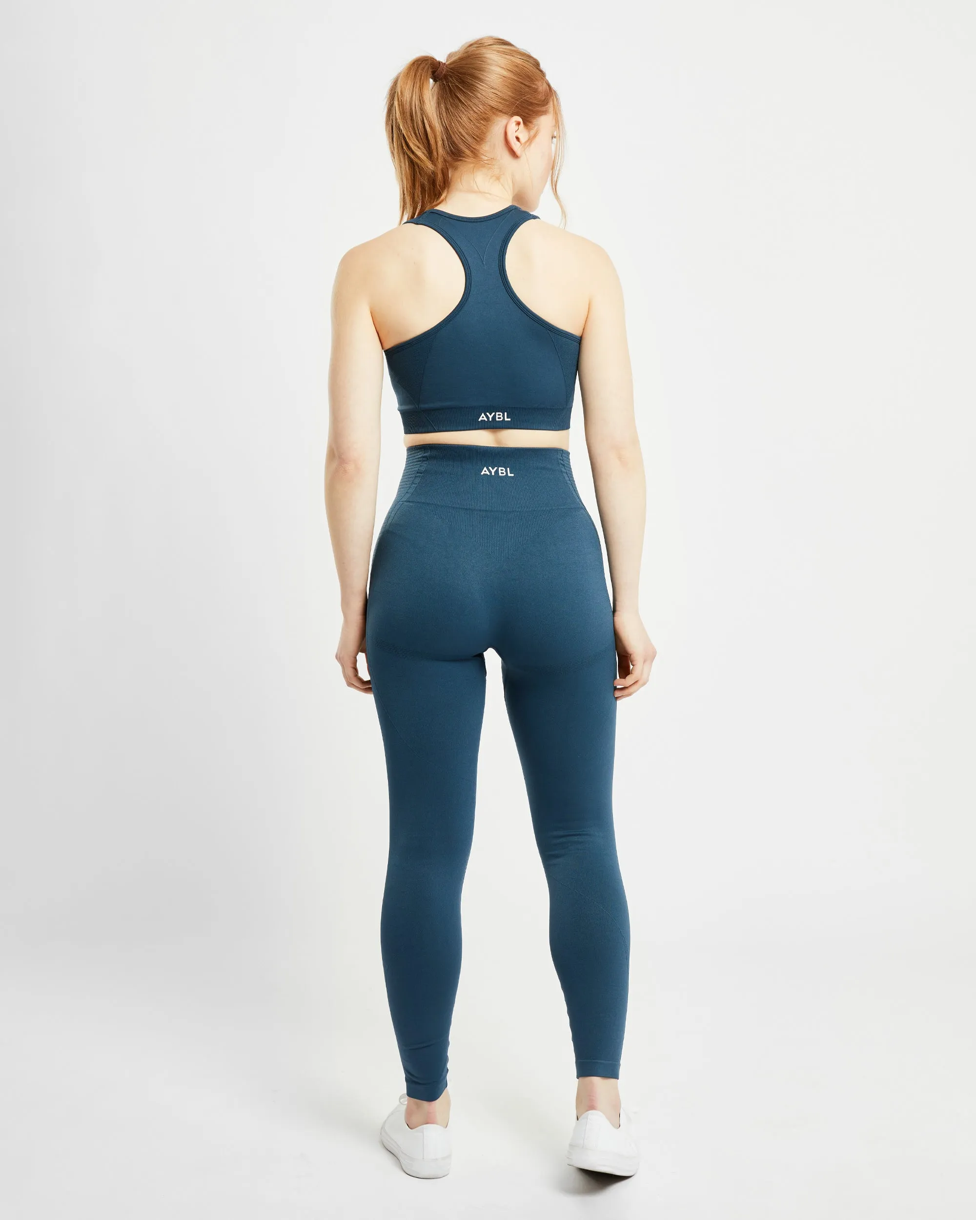 Balance V2 Seamless Sports Bra - Marine Blue