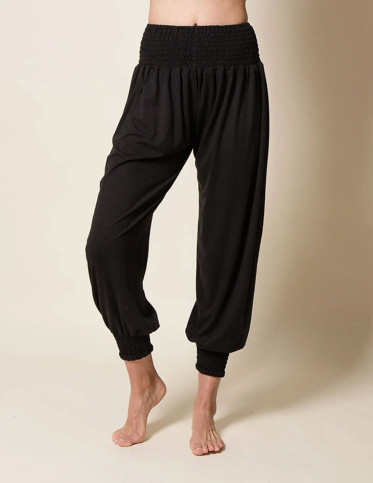 Bamboo / Organic Cotton Taj Pants - Black