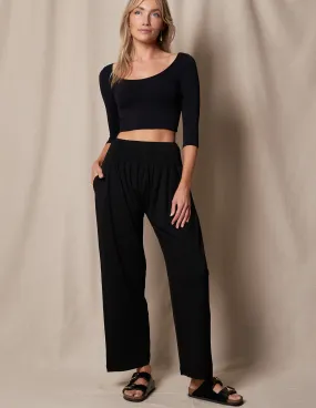 Bamboo / Organic Cotton Taj Straight Leg Pants