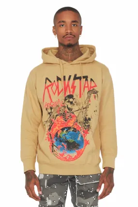 Barrett Beige Graphic Hoodie