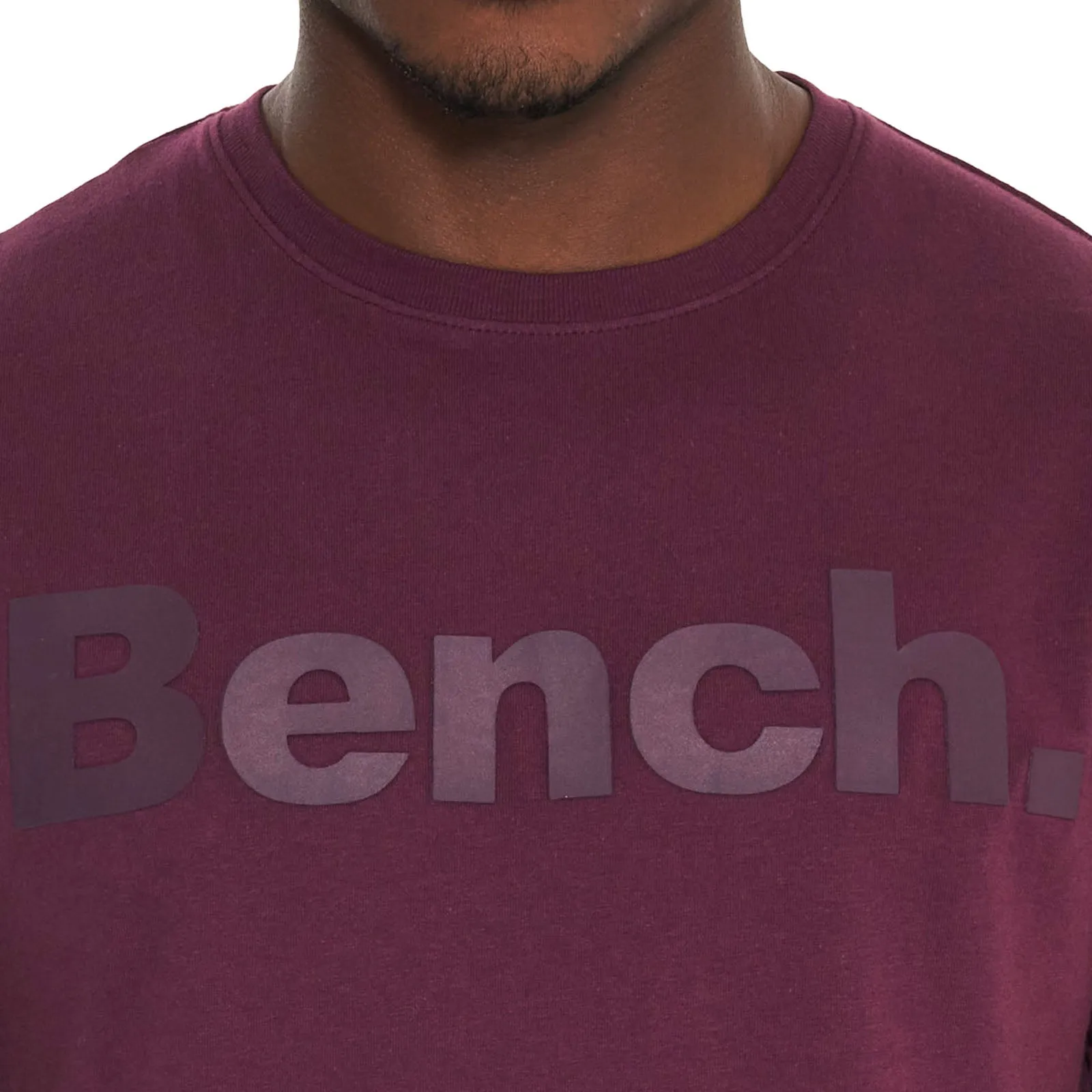 Bench Mens Worsley Casual Crew Neck Cotton T-Shirt