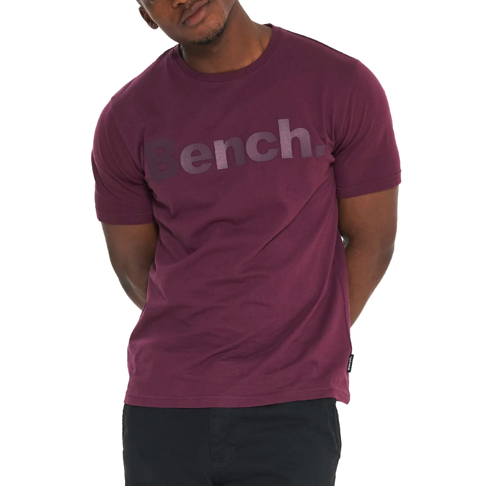 Bench Mens Worsley Casual Crew Neck Cotton T-Shirt