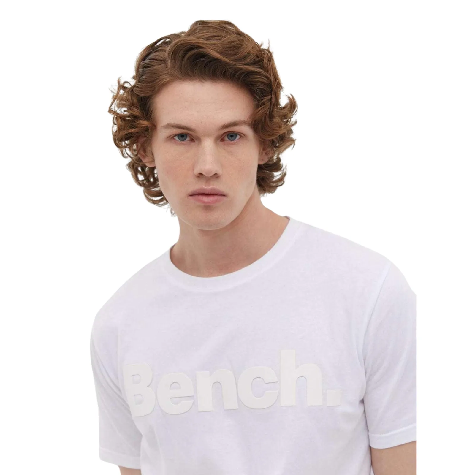 Bench Mens Worsley Casual Crew Neck Cotton T-Shirt