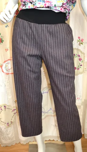 Berserk Plum herringbone stretch pants