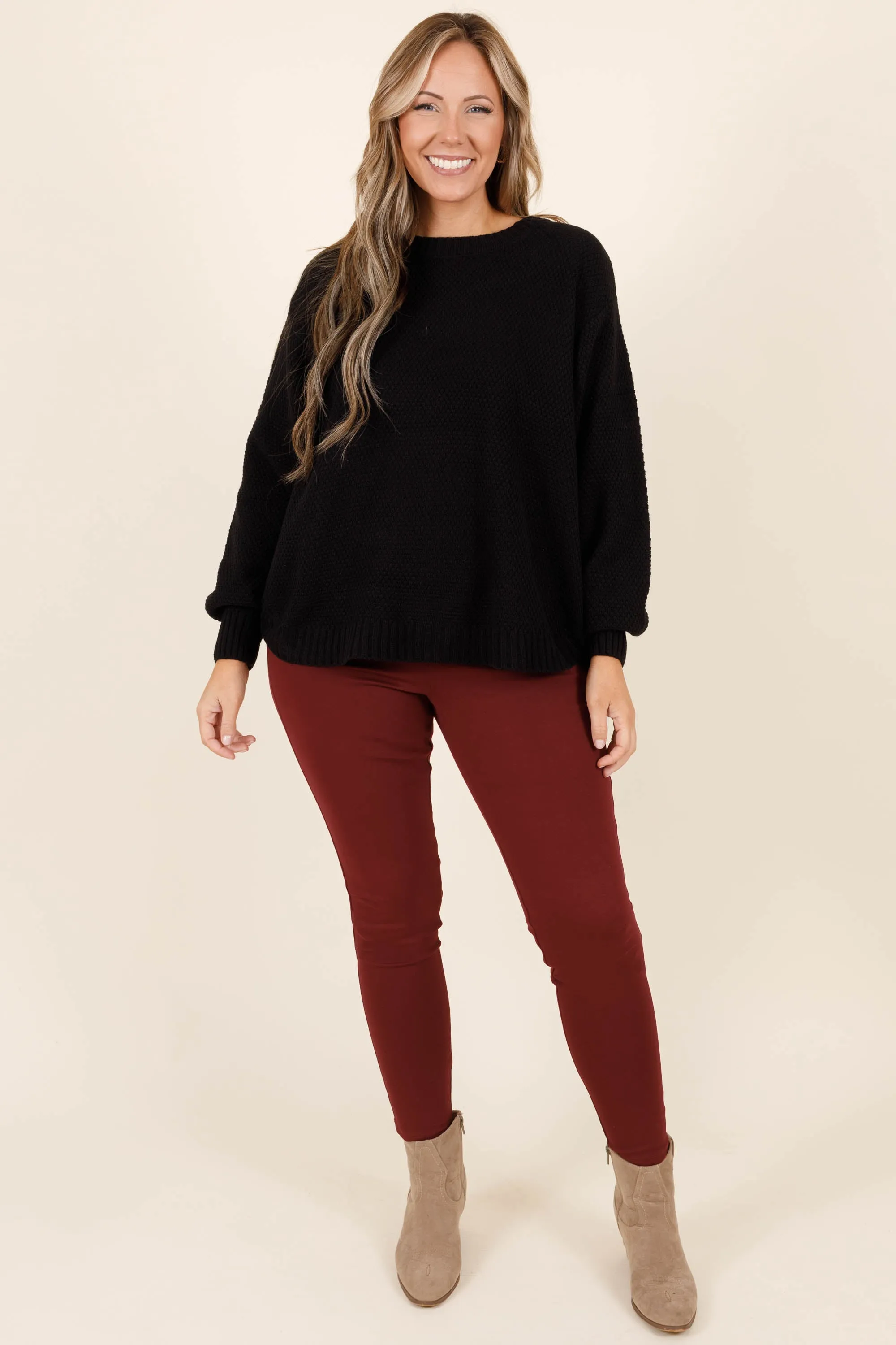 Beyond Basic Pants, Merlot