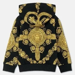 Black Maschera Baroque Hoodie