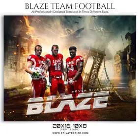 Blaze Themed Sports Template