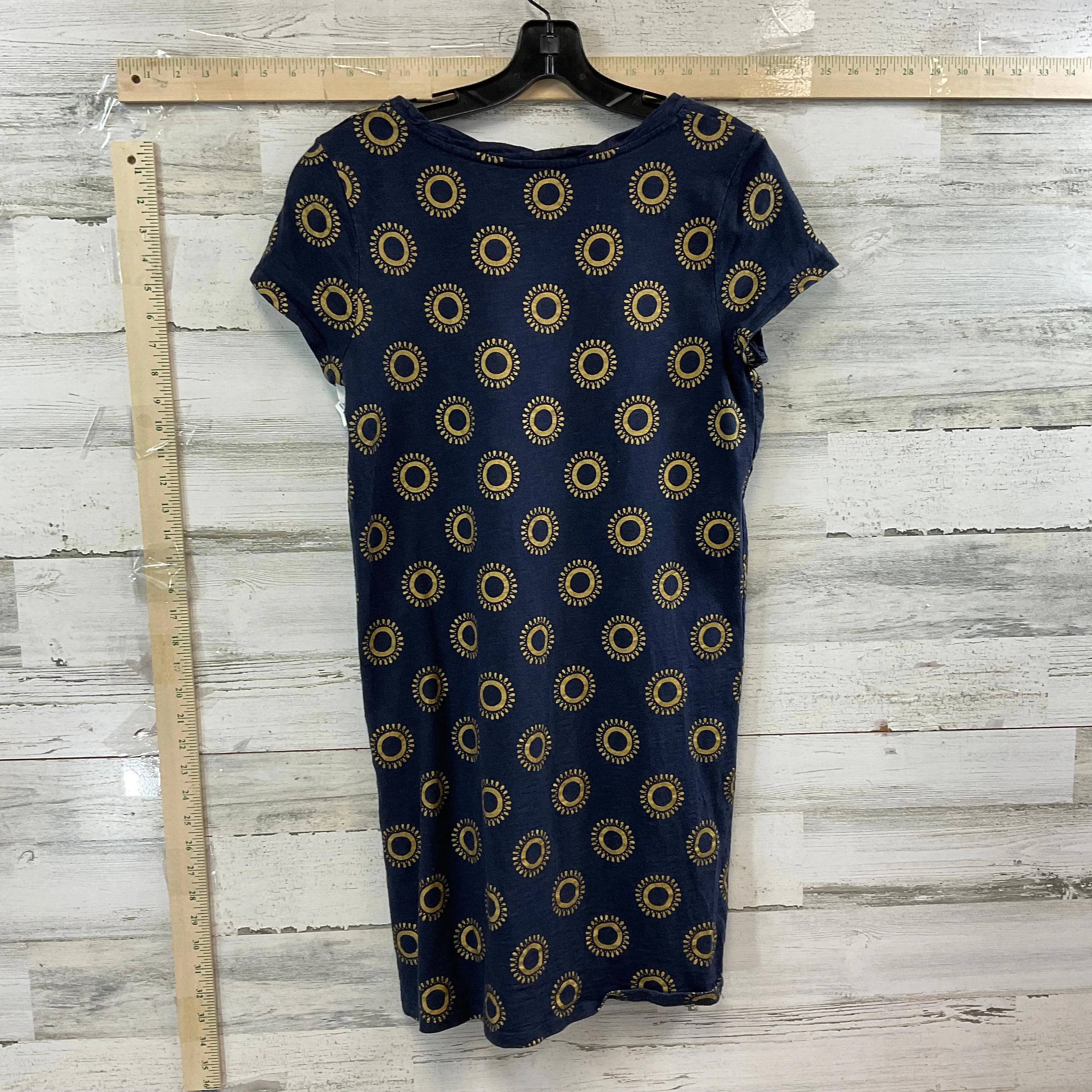 Blue & Gold Dress Casual Short Boden, Size S