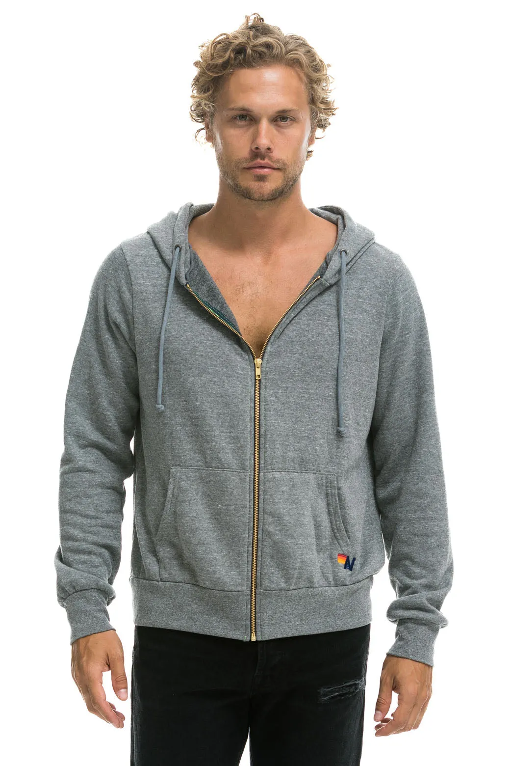 BOLT HOODIE - HEATHER GREY