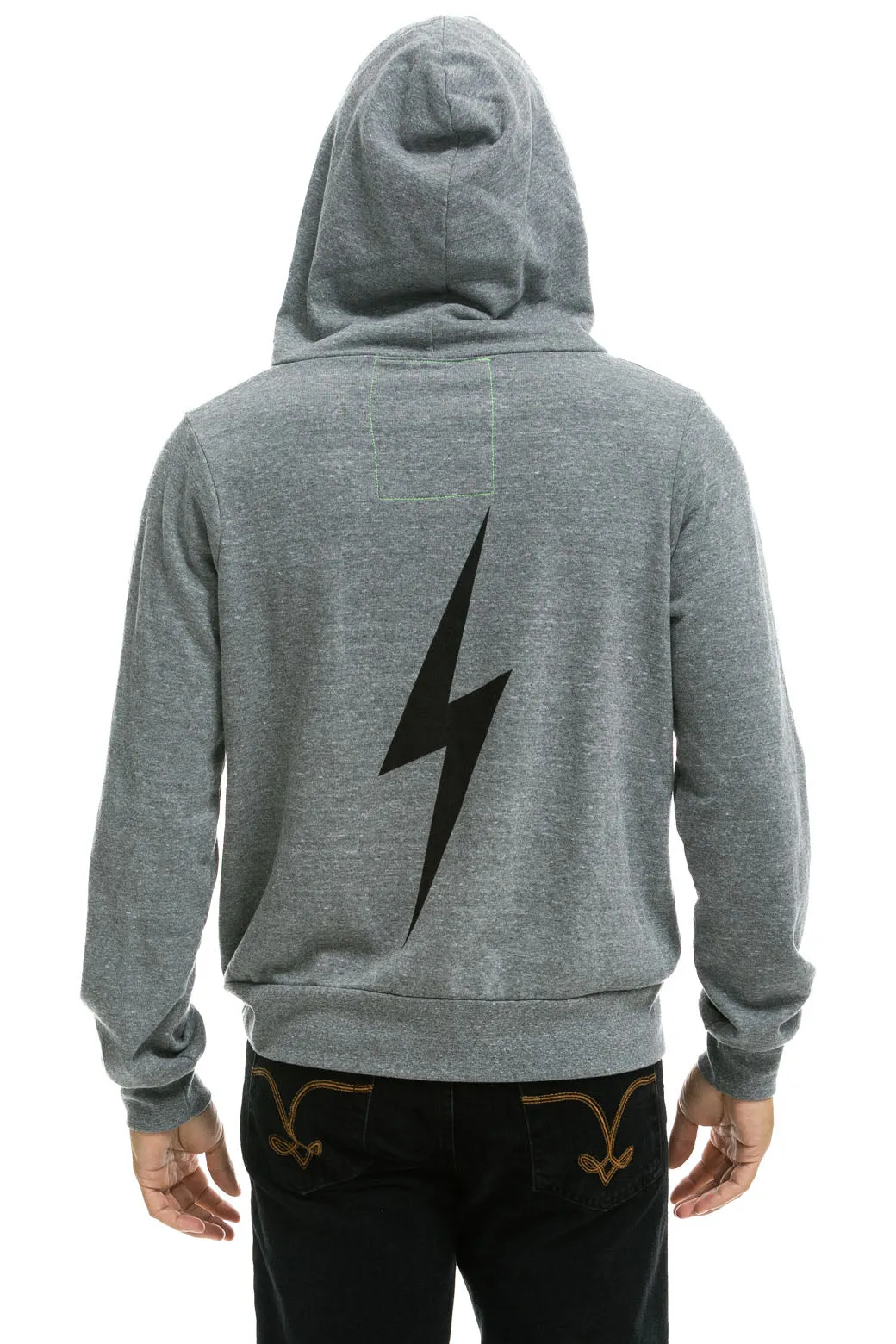 BOLT HOODIE - HEATHER GREY