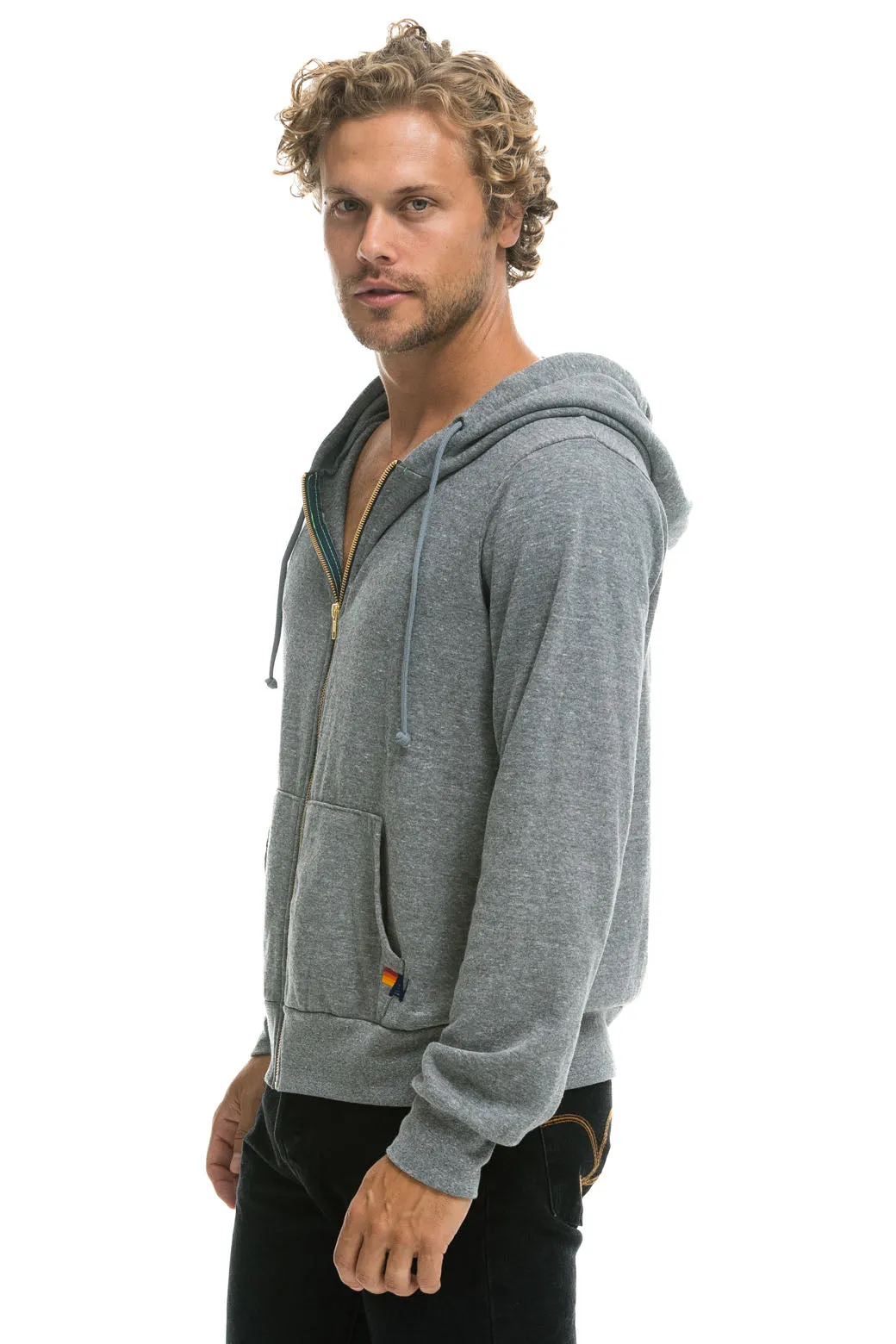 BOLT HOODIE - HEATHER GREY