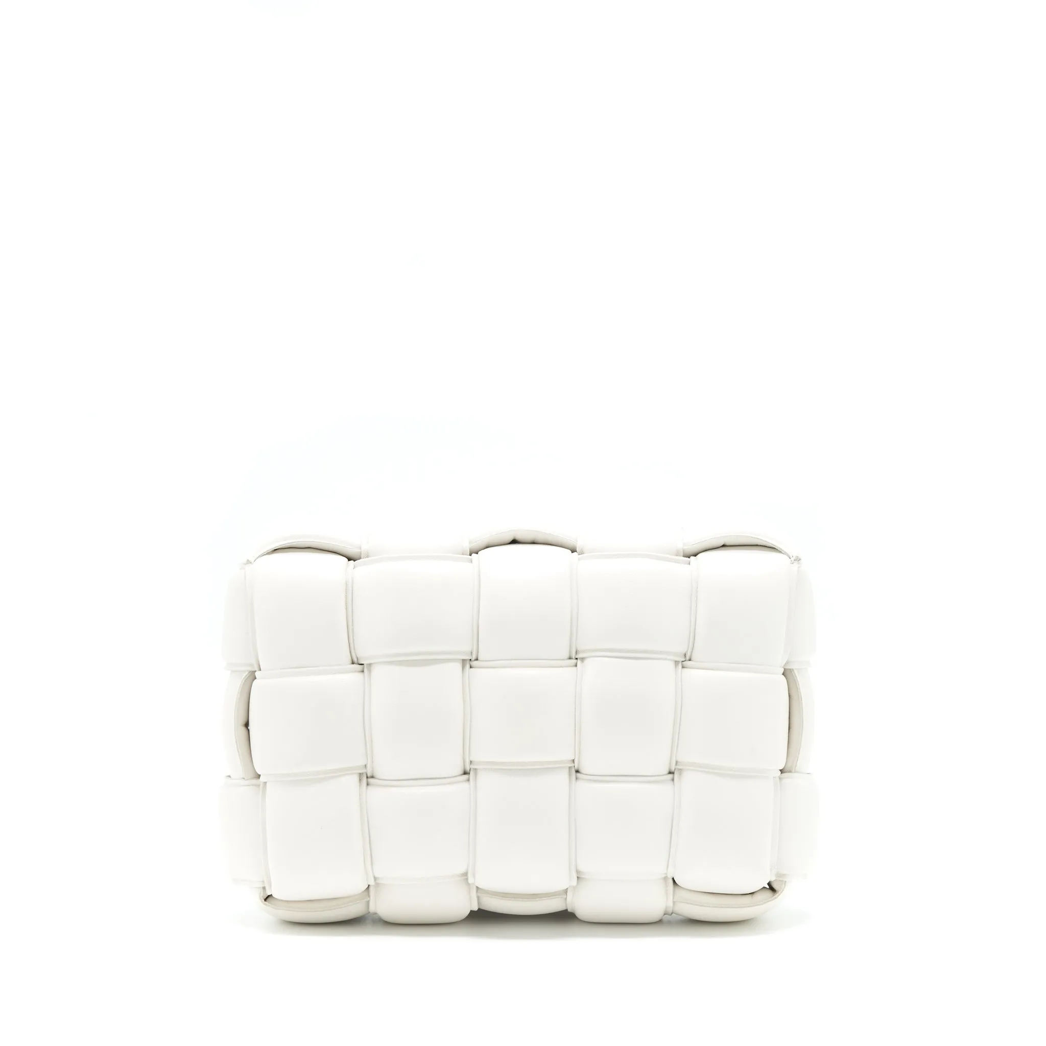 Bottega Veneta Padded Cassette Bag White