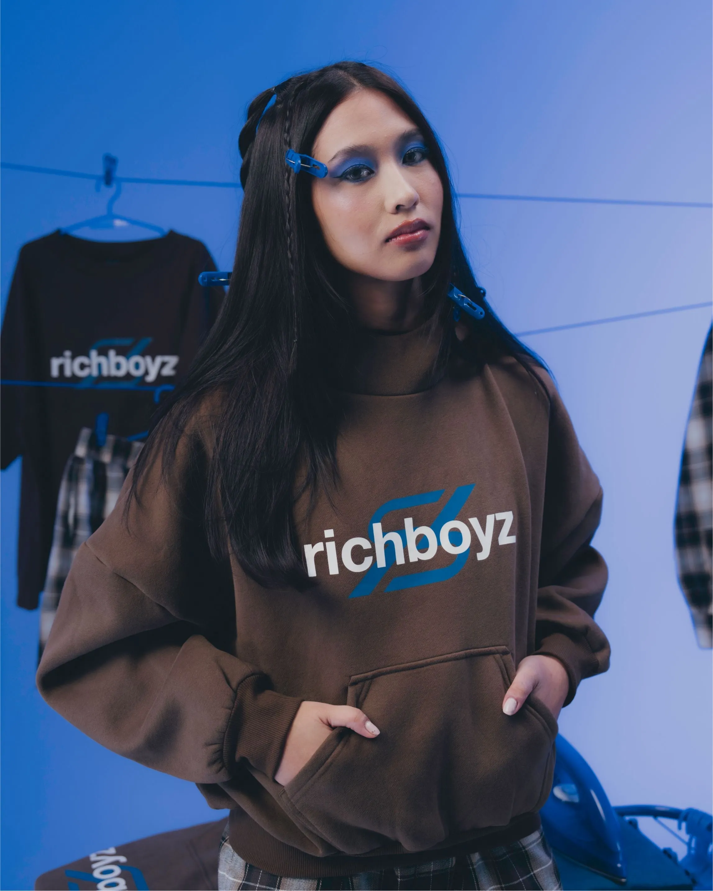 Box Hoodie - Choco Brown