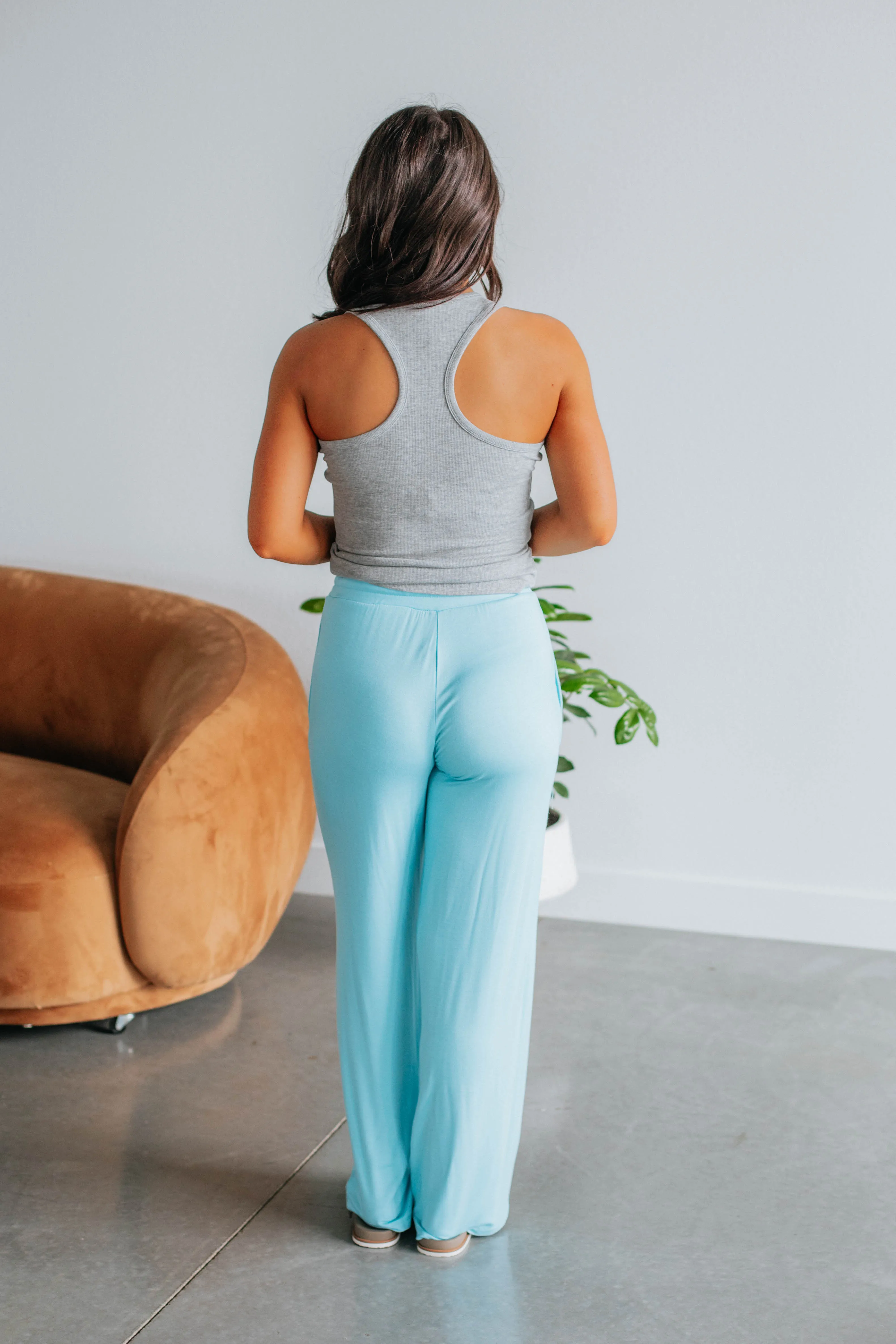 Bradi Lounge Pants - Sky Blue