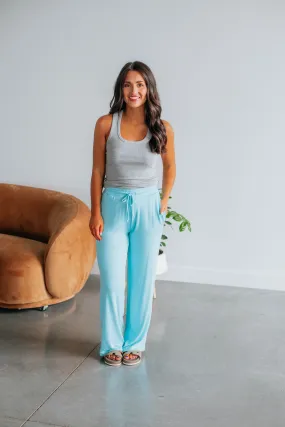 Bradi Lounge Pants - Sky Blue