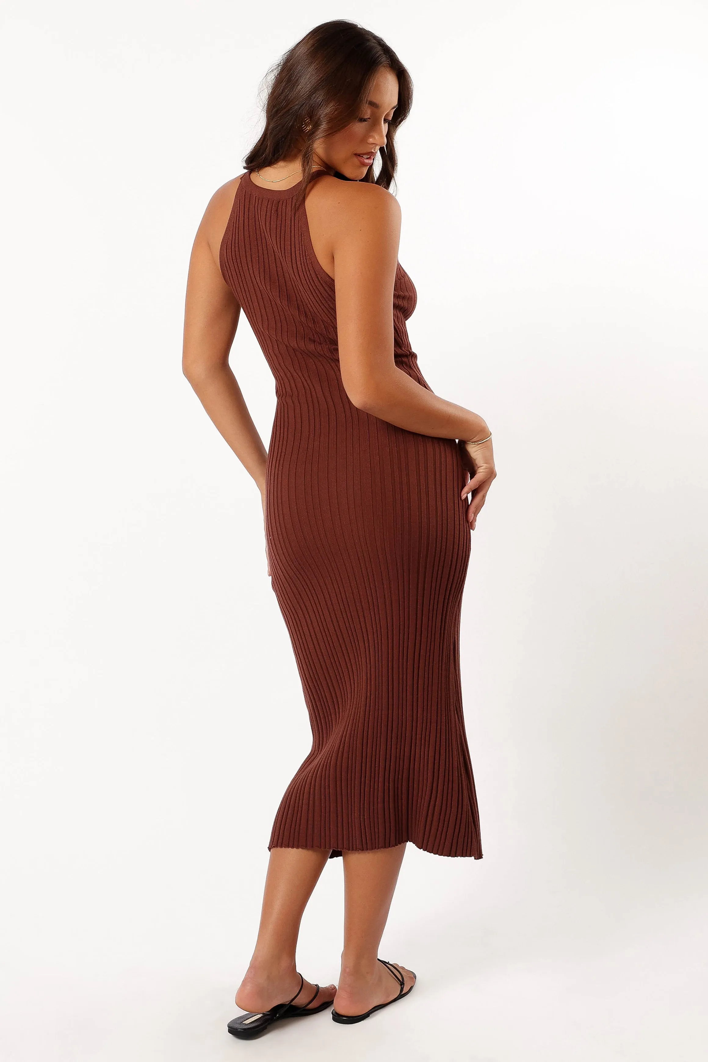 Brighton Maxi Dress - Chocolate Brown