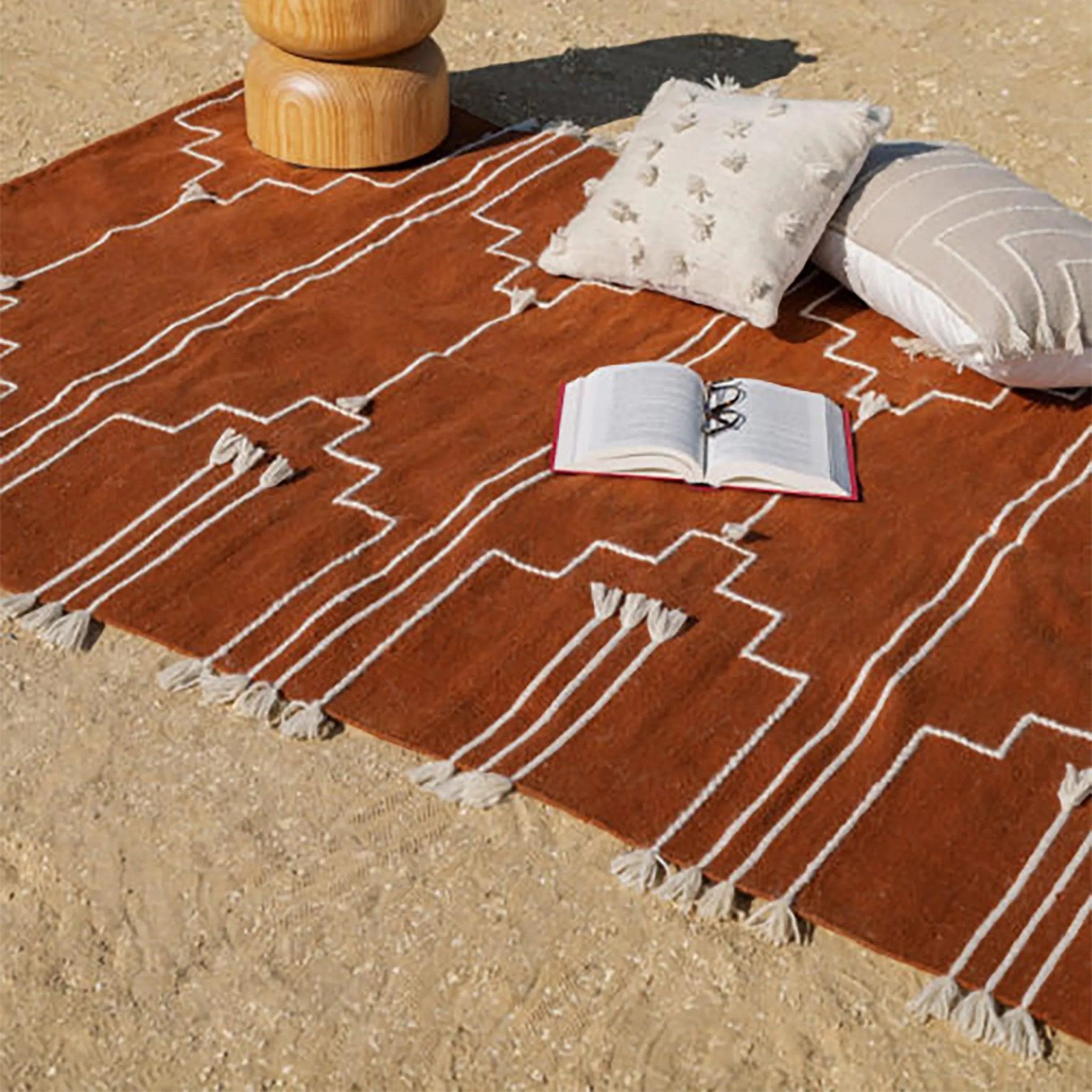 Brown Drift Rug