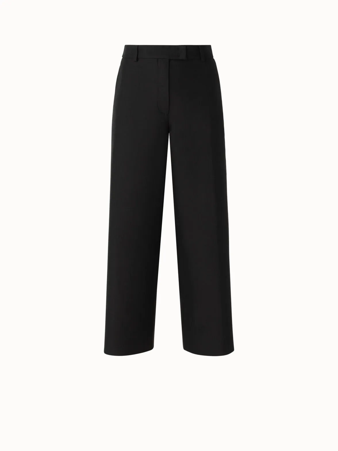 Christelle Cotton Silk Double Face Cropped Pants