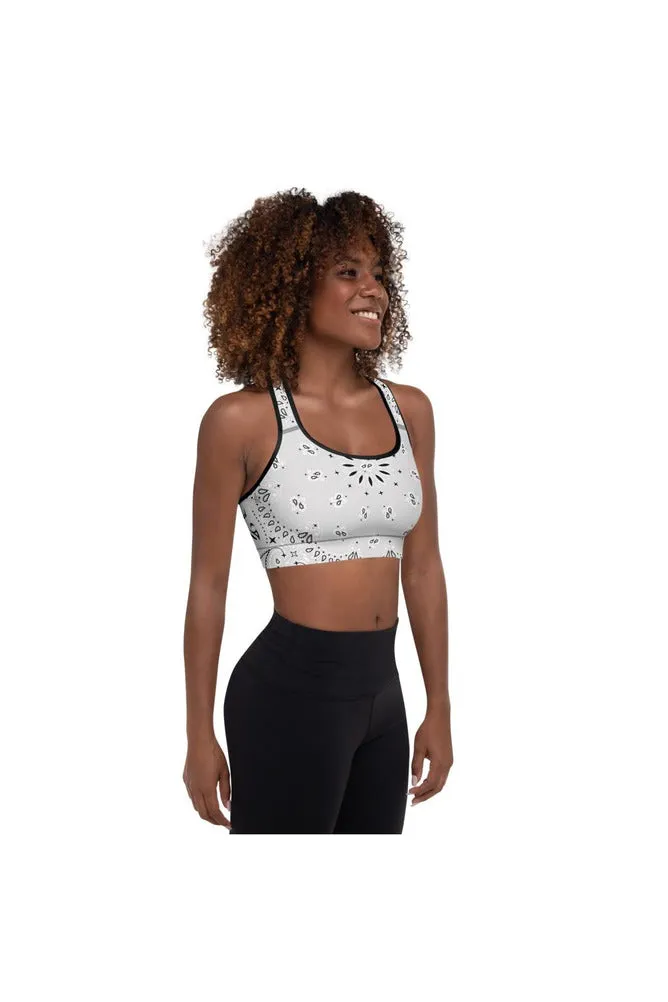 Classic Bandana Padded Sports Bra