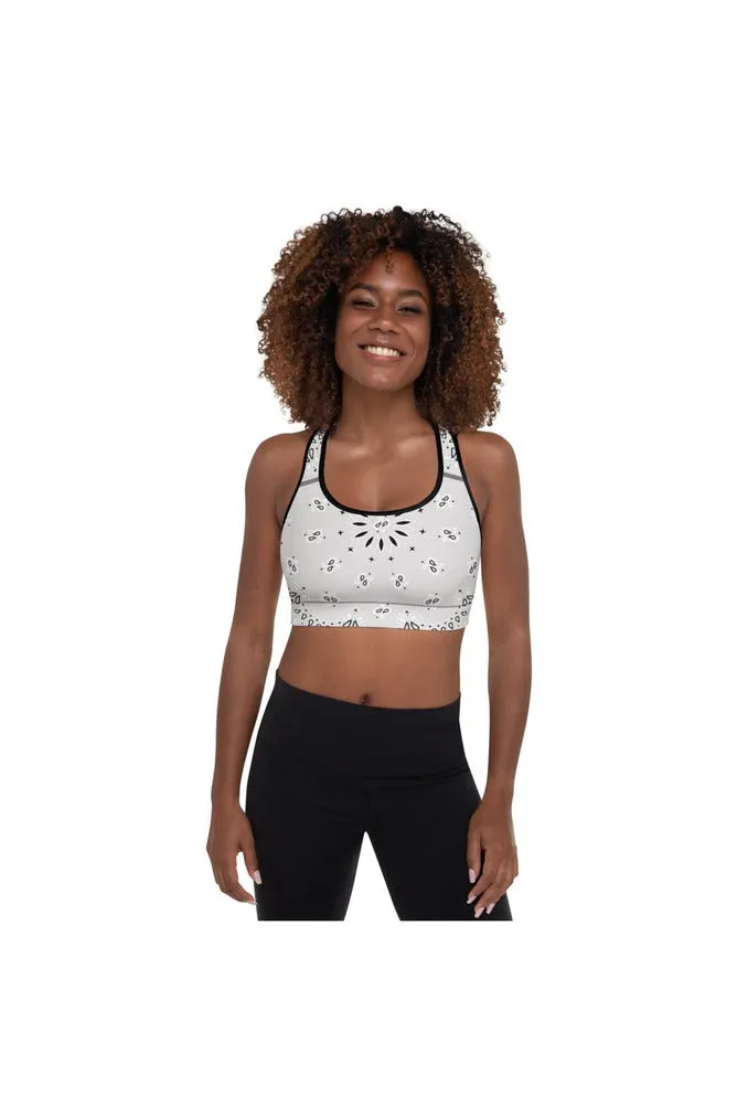 Classic Bandana Padded Sports Bra