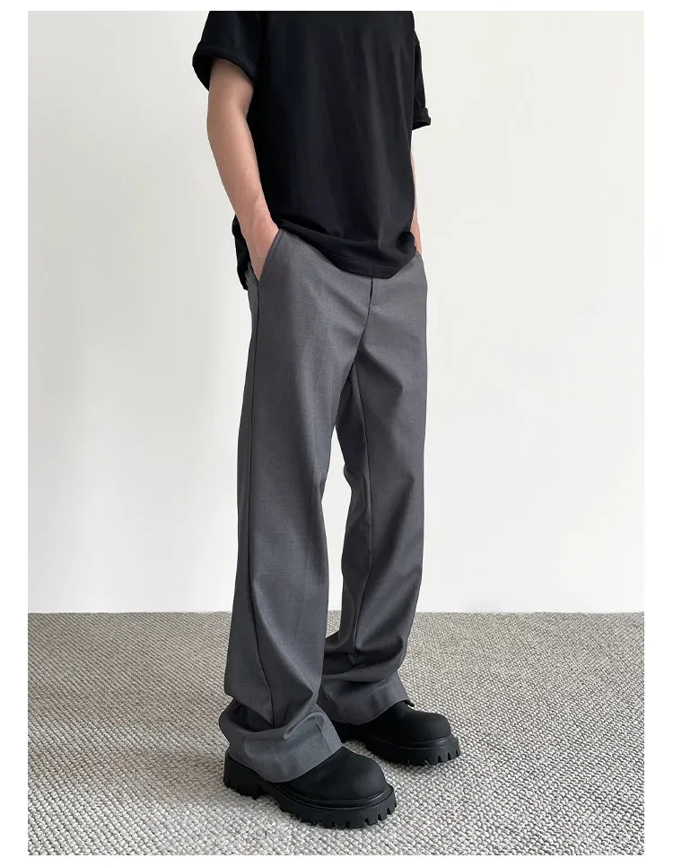 Clean Fit Solid Color Pants