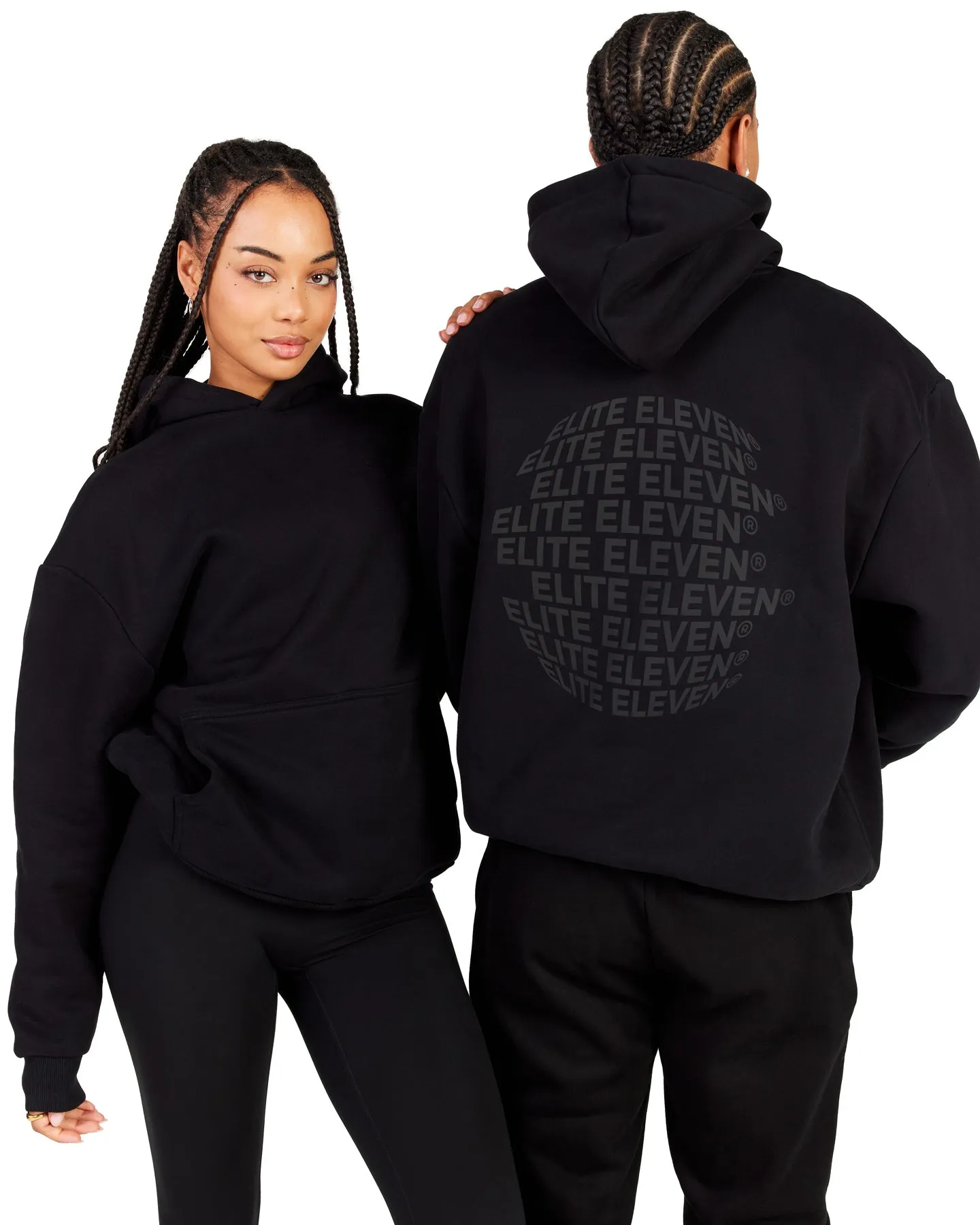 Community Hoodie - Black/Black