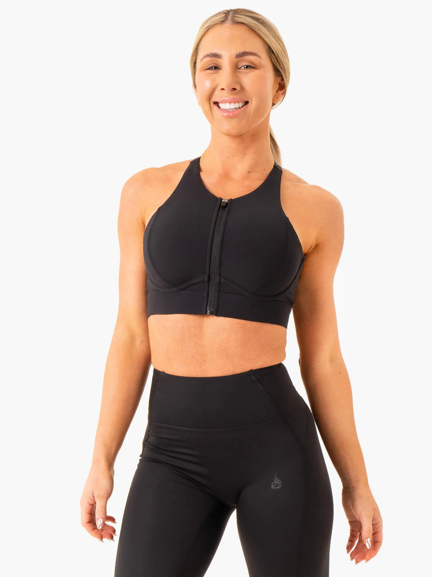 Critical High Impact Sports Bra - Black