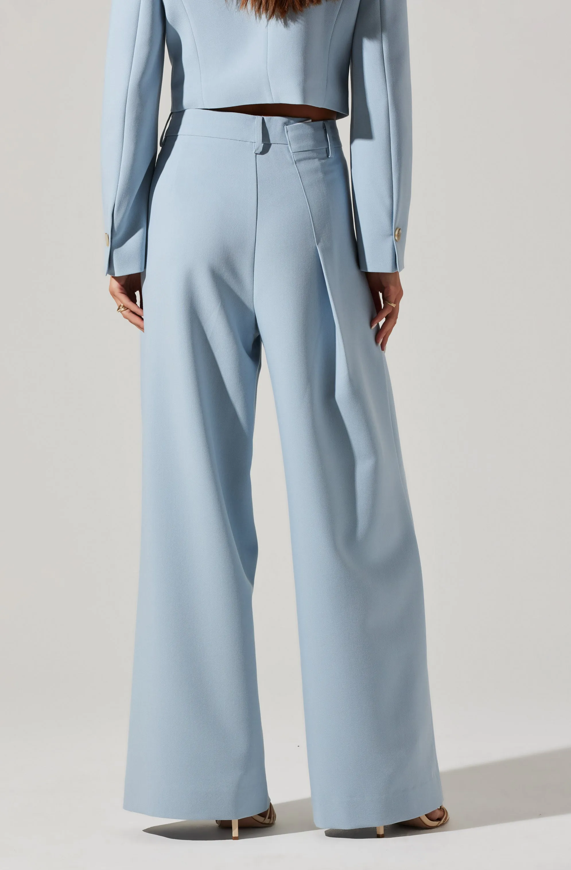 Dawson Asymmetric Wide Leg Pants