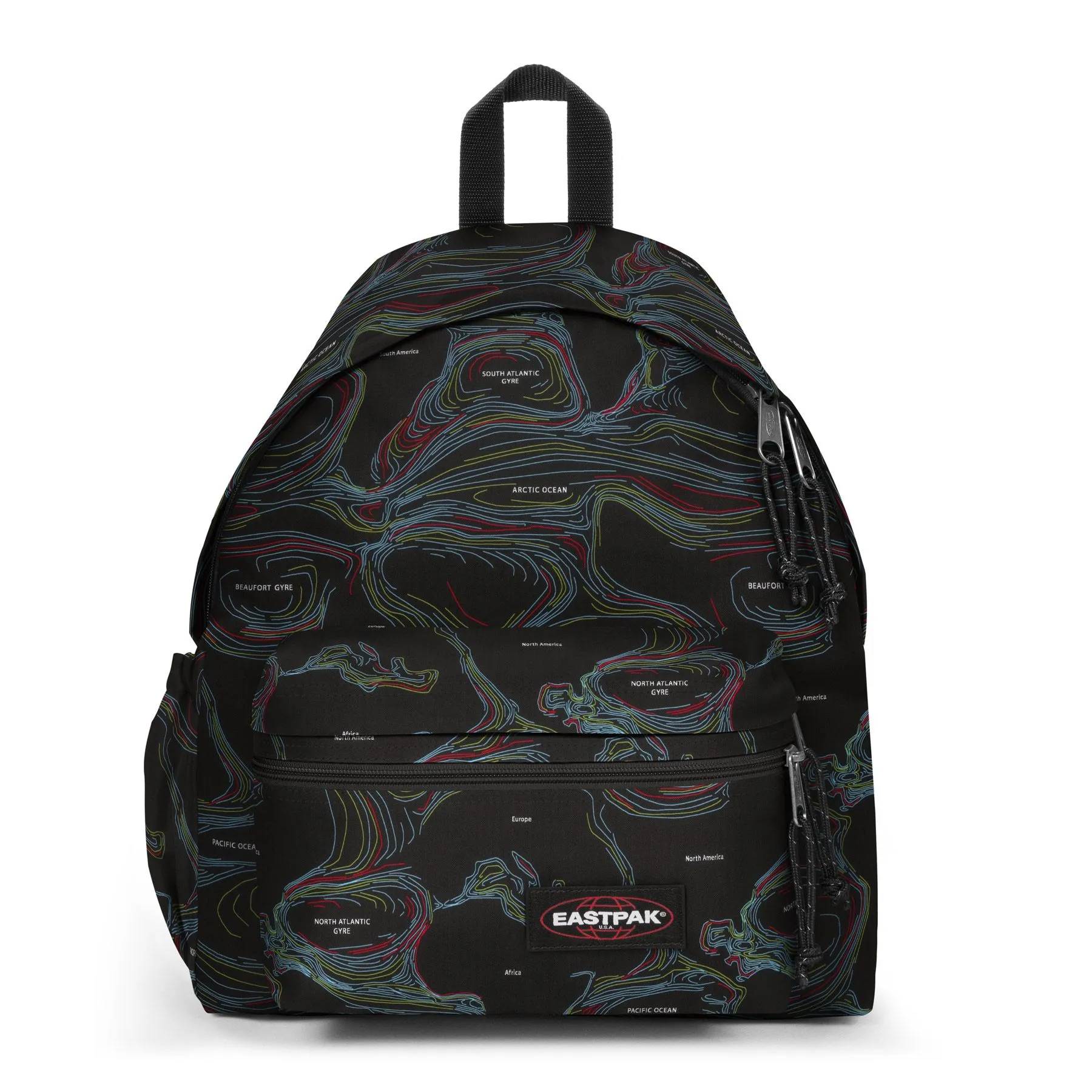 EASTPAK PADDED ZIPPL'R MAP BLACK