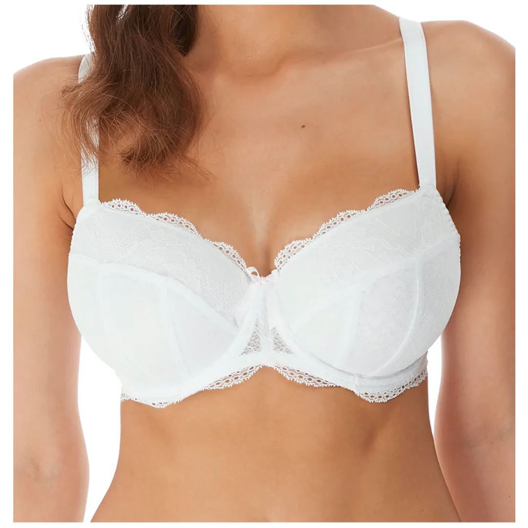 Fancies Underwire Padded Half Cup Bra