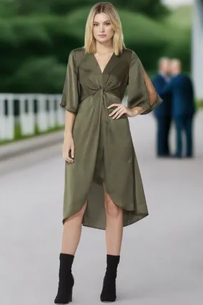 Fate   Becker Star Struck Dress in Khaki