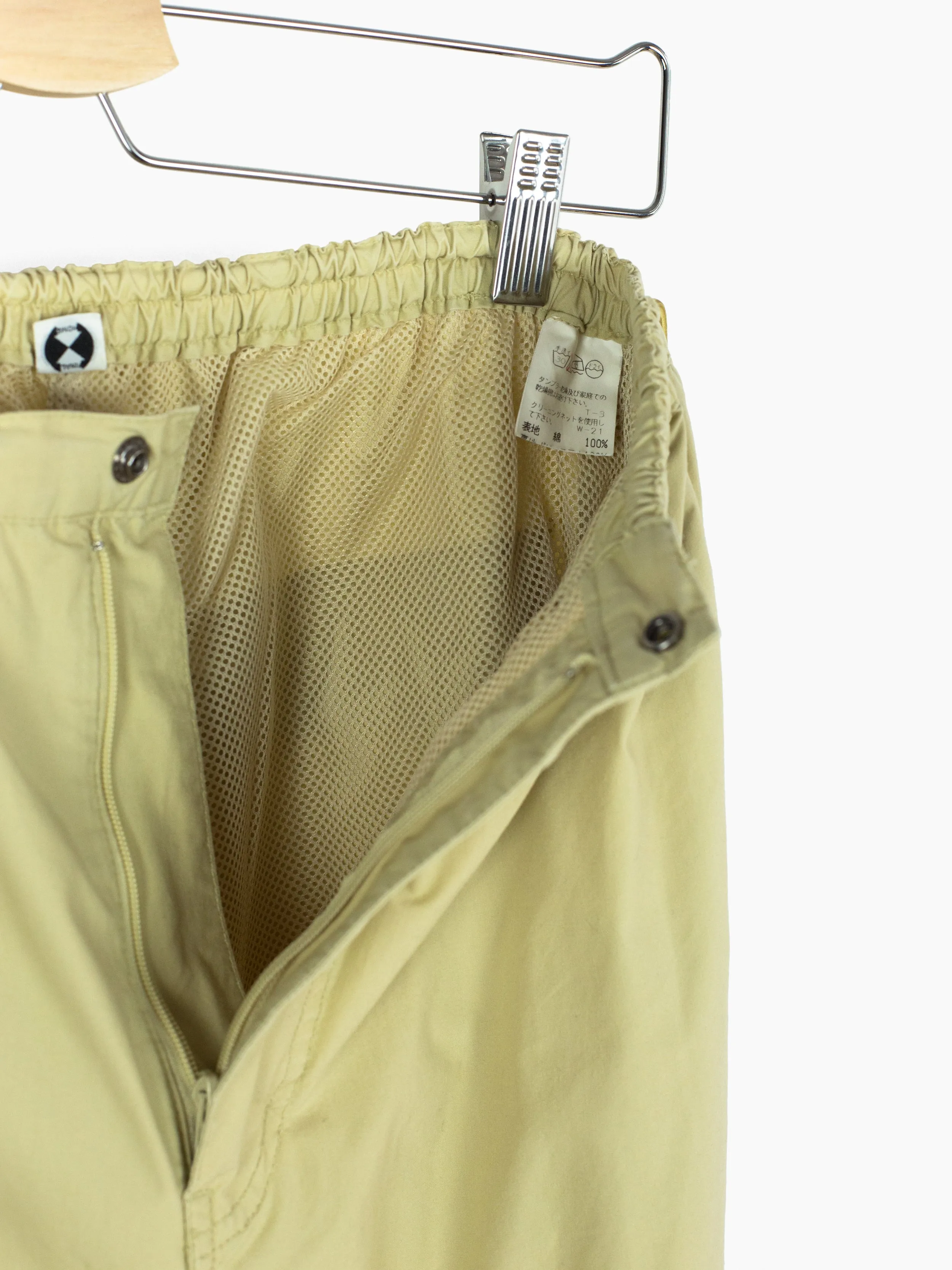 Final Home 00s Yellow Cotton Survival Pants