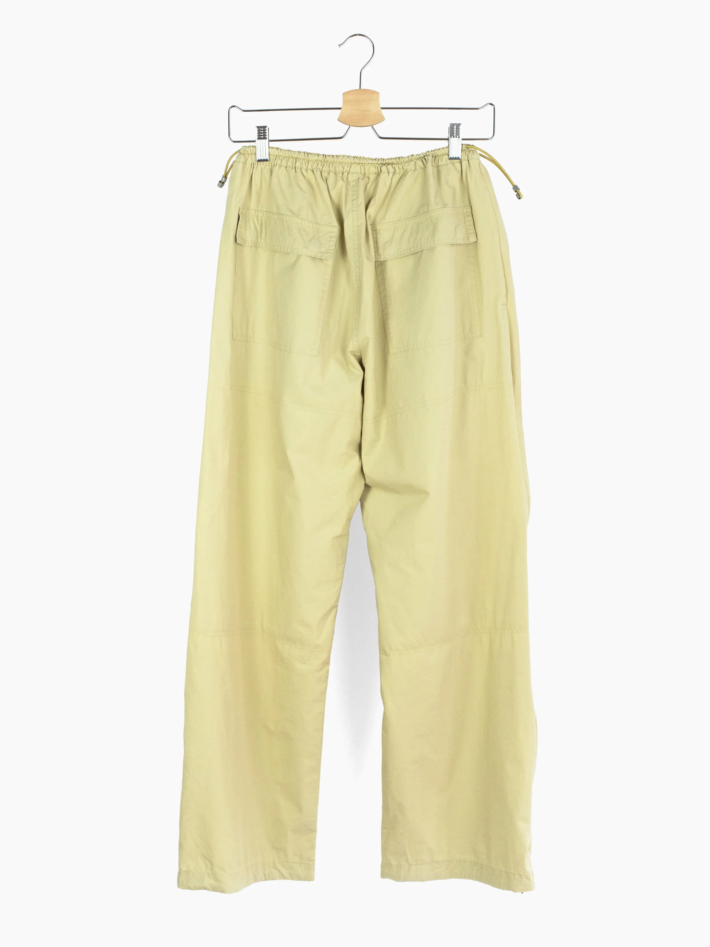 Final Home 00s Yellow Cotton Survival Pants