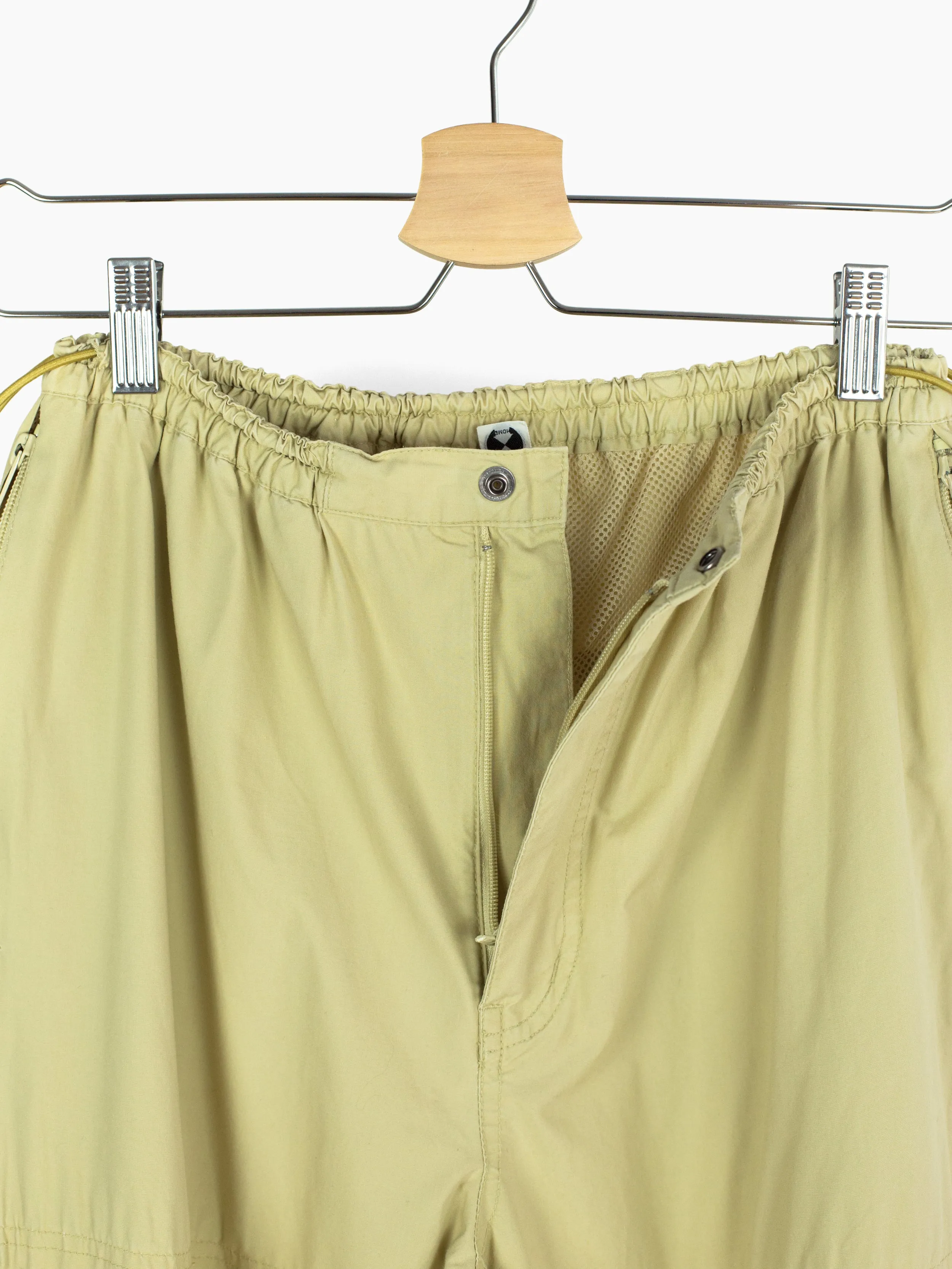 Final Home 00s Yellow Cotton Survival Pants