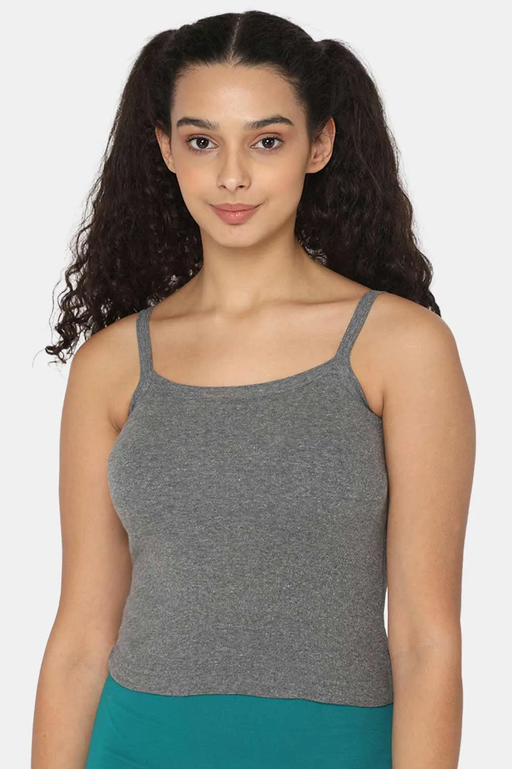 Full Coverage Non-Padded 100% Cotton Intimacy Slip Camisole - IN01