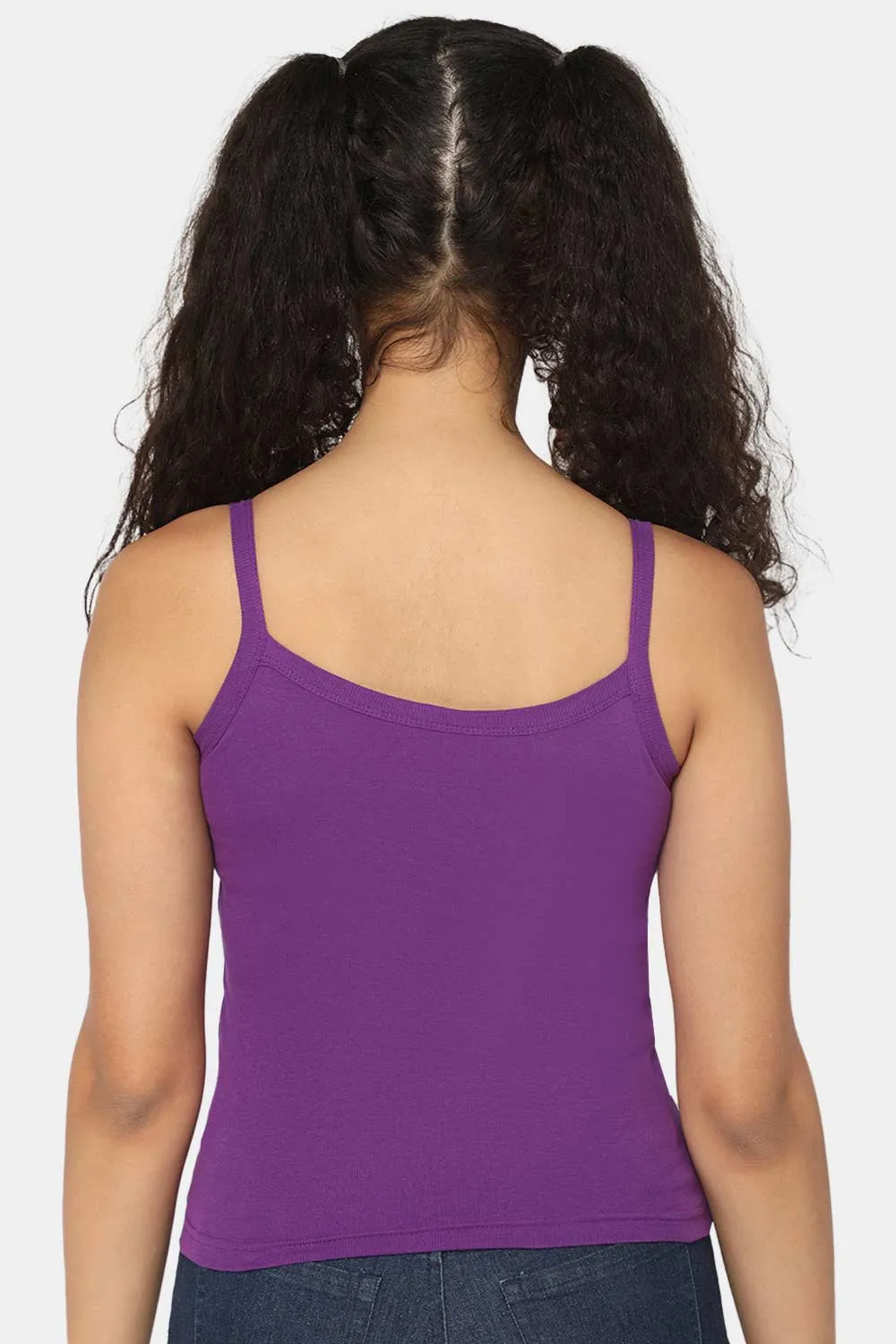 Full Coverage Non-Padded 100% Cotton Intimacy Slip Camisole - IN01