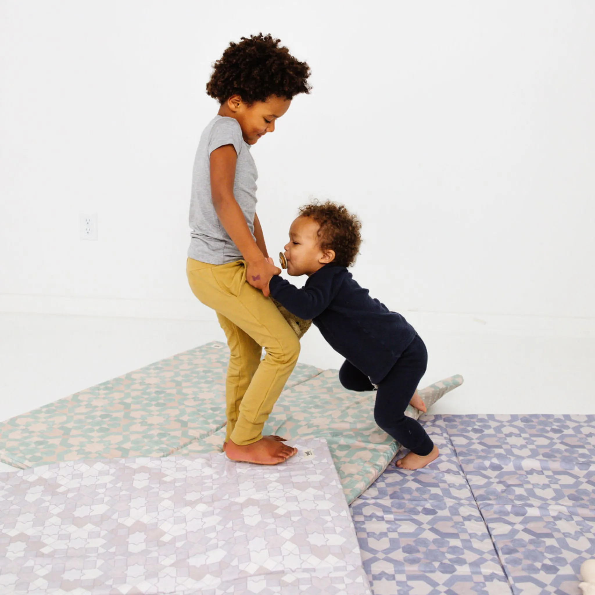 Green Tile Padded Playmat