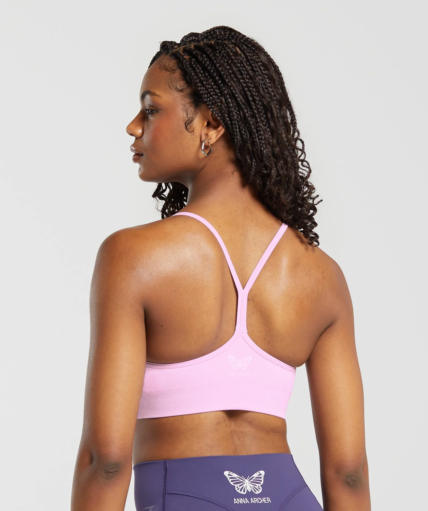 GS x Anna Sports Bra - Lilac Pink