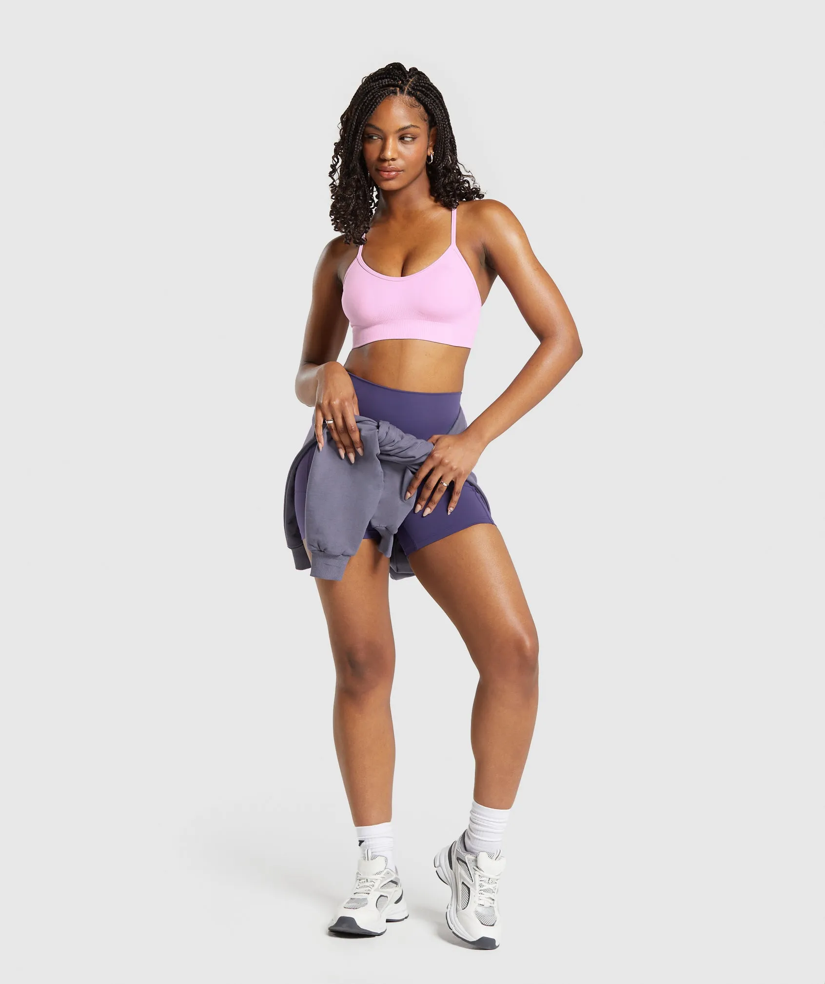 GS x Anna Sports Bra - Lilac Pink