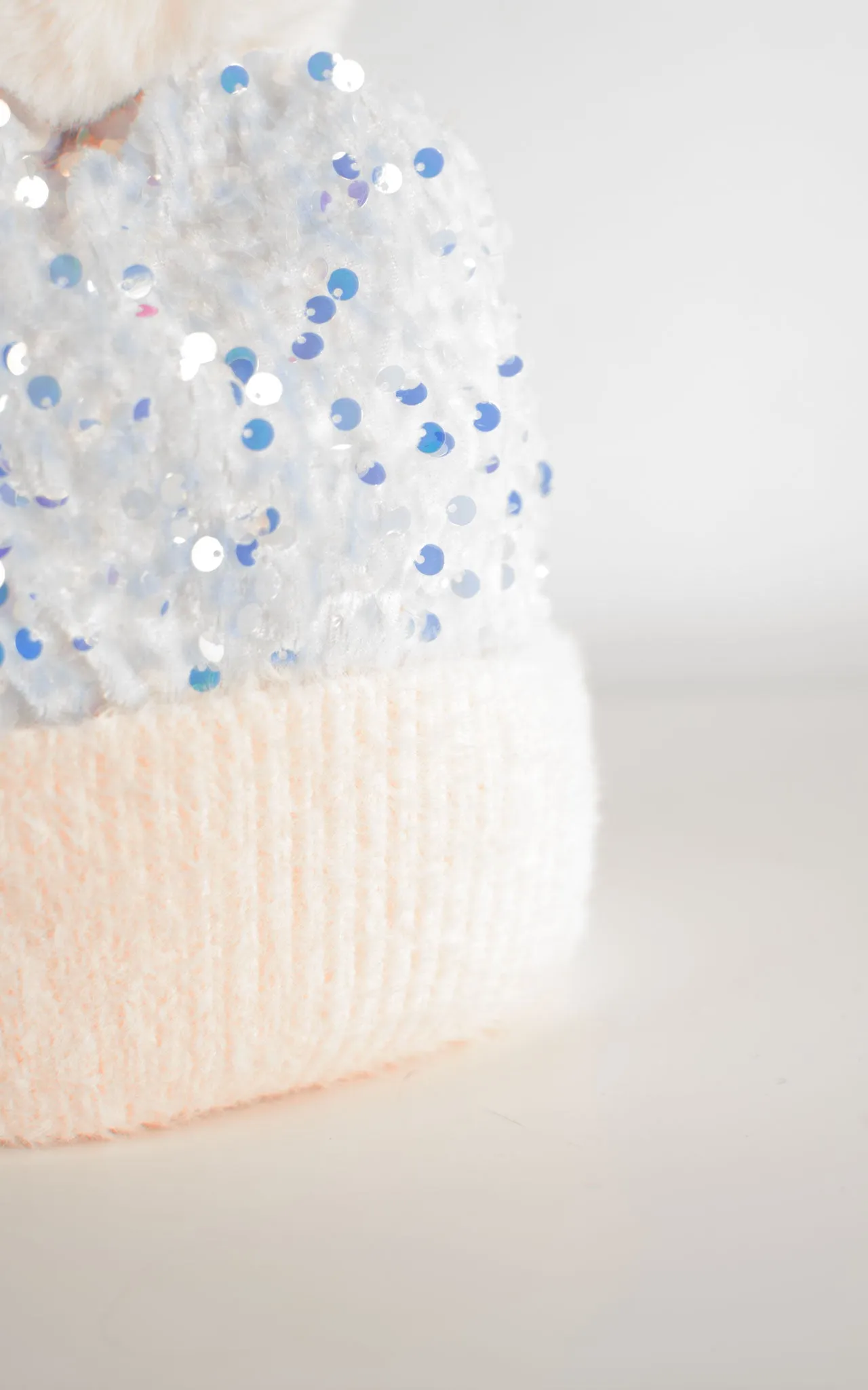 Hat | Sparkle | Winter White