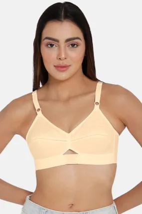 High Coverage Non-Wired Non-Padded Cotton Intimacy Everyday Saree Bra - VNH 2