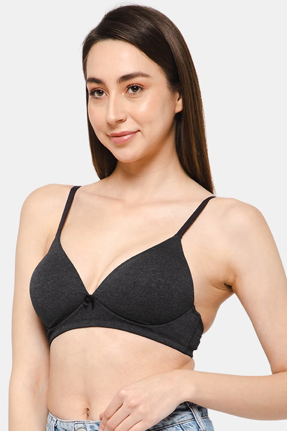 Intimacy Padded Plunge Bra - SF01